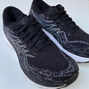Asics Gel-Kayano 29 Black White Running Shoes - Women's Size 8